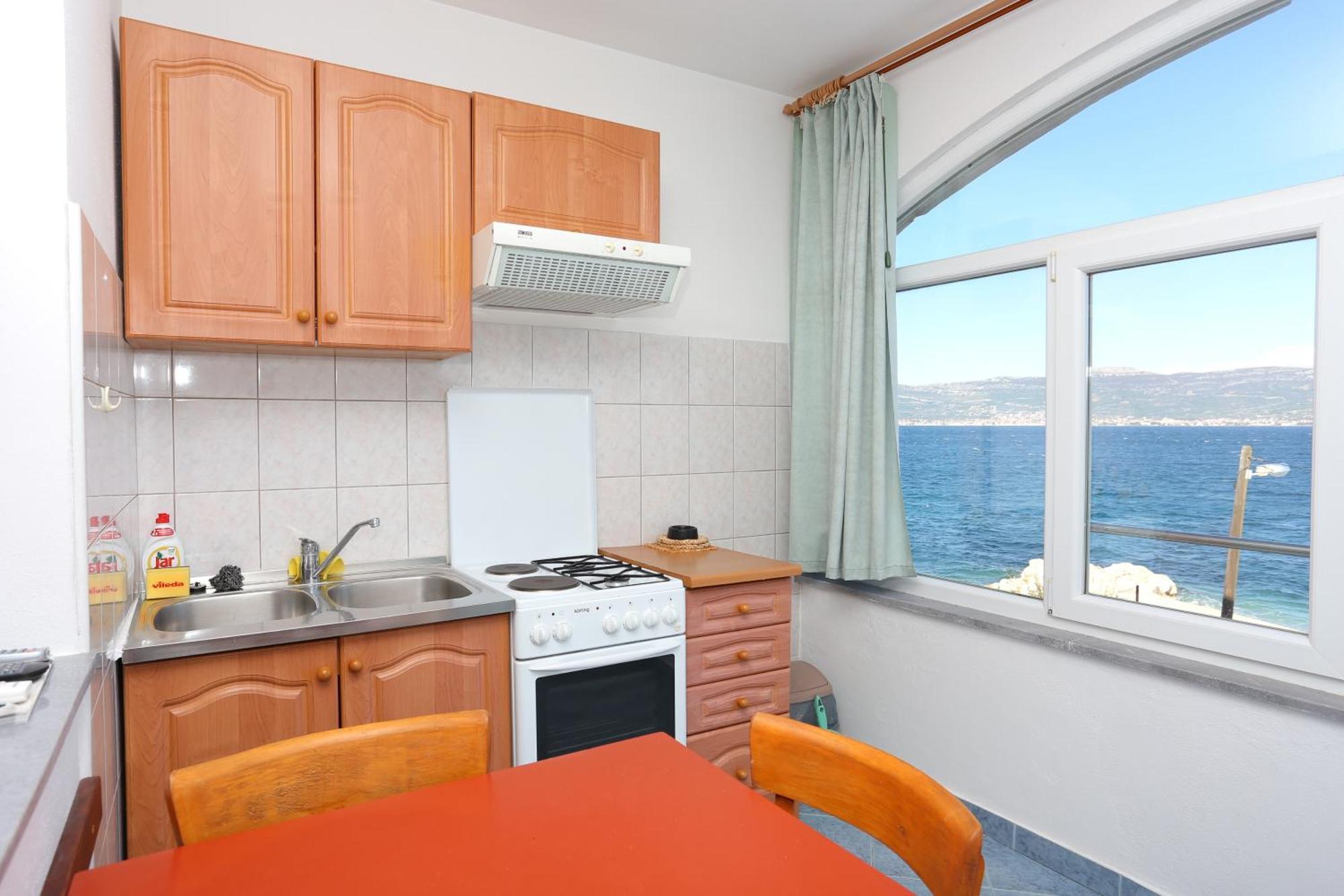 Apartments By The Sea Slatine, Ciovo - 14541 Rum bild